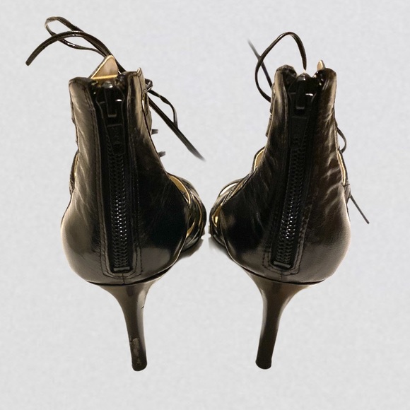Nine West Leather Caged Heels - Picture 6 of 8